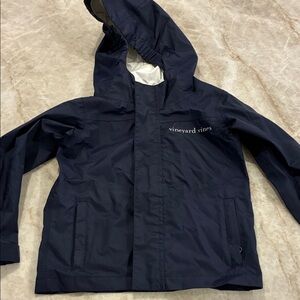 Vineyard Vines Toddler Navy Blue Raincoat